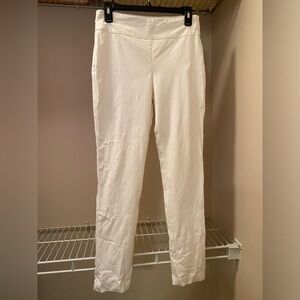 Cynthia Rowley white stretch pants size 2